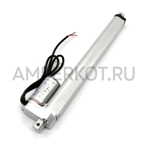 Линейный привод (актуатор) 12V 300 мм 20 мм/сек 500H, фото 1