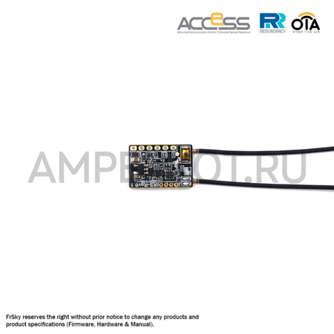Приемник FrSky Archer RS 2.4ГГц ACCESS 16/24 канала 2 км, фото 1