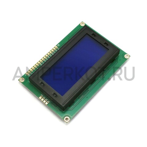 Монохромный дисплей LCD1604 5V 16x4 Синий, фото 1