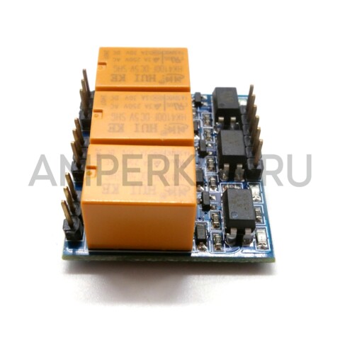 3-х канальный модуль реле 5V 250V/3A, фото 3