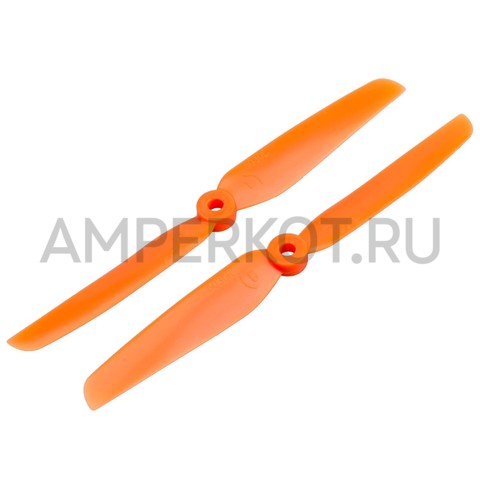 Пара пропеллеров 6030 QAV250, оранжевый, фото 1