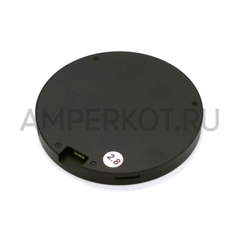2.8” круглый дисплей Waveshare для моддинга ПК 480х480 USB Черный, фото 4