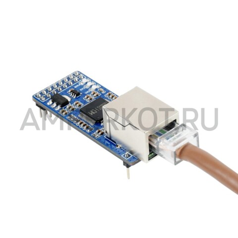 Преобразователь интерфейса Waveshare UART To Ethernet двухканальный, фото 4