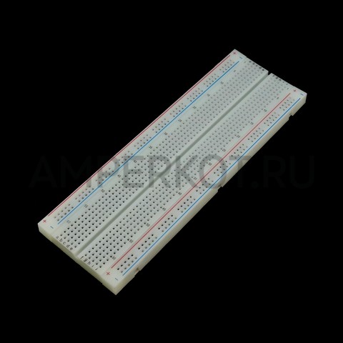 Беспаечная макетная плата (solderless breadboard) MB-102 на 830 отверстий, фото 2