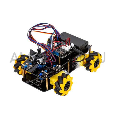 Стартовый набор ACEBOTT ESP32 Smart Car с 4WD колесами Mecanum (QD001), фото 6