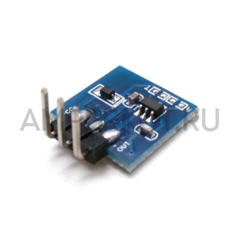 Миниатюрный модуль сенсорной кнопки TTP223, фото 3