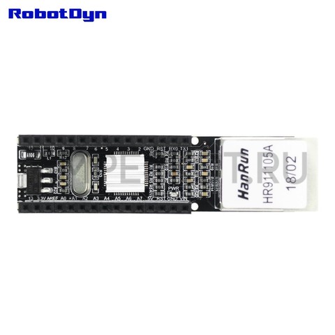 Ethernet модуль RobotDyn Nano W5500 3.3V/5V V2, фото 3