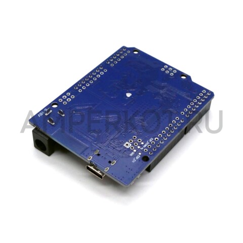 Плата микроконтроллера Arduino Uno R4 Wi-Fi blue, фото 2