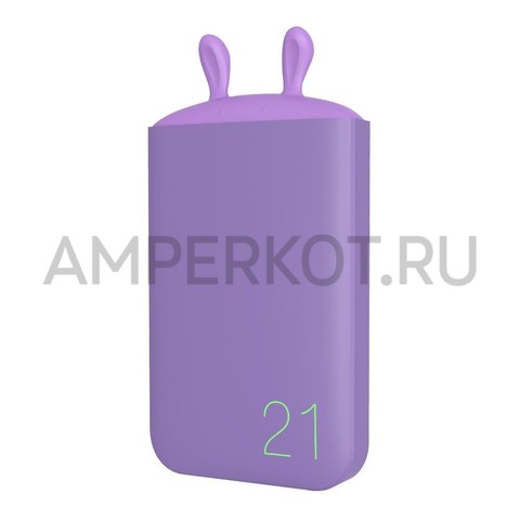 PowerBank ROMOSS Lovely ELF фиолетовый (6000 mAH), портативное зарядное устройство, фото 1