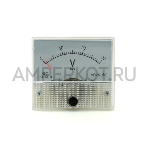 Аналоговый вольтметр 85C1 30V ( постоянное напряжение ), фото 1