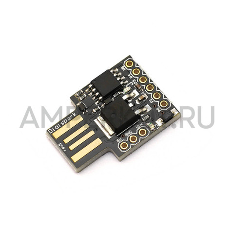 Digispark USB-A (маленькая Arduino-совместимая плата), фото 1
