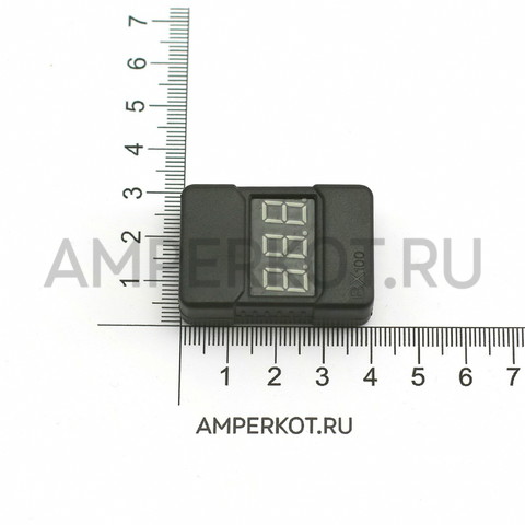 Сигнализатор просадки напряжения LiPo аккумуляторов в корпусе, фото 3