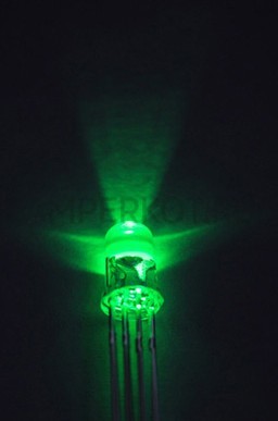 Прозрачный LED RGB светодиод 5mm с общим катодом (1 шт.), фото 6