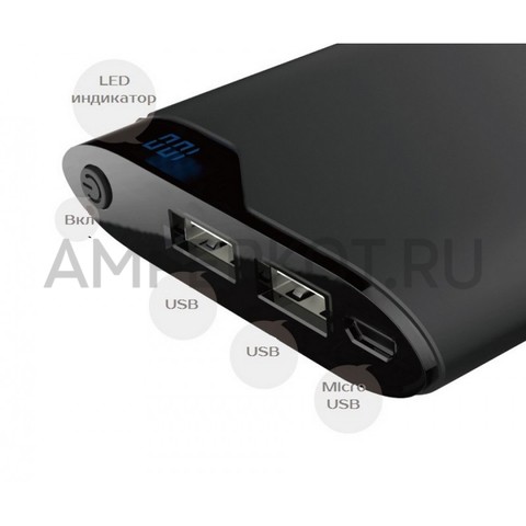 Romoss Neon 10400 mAh, портативное зарядное устройство PowerBank, фото 2