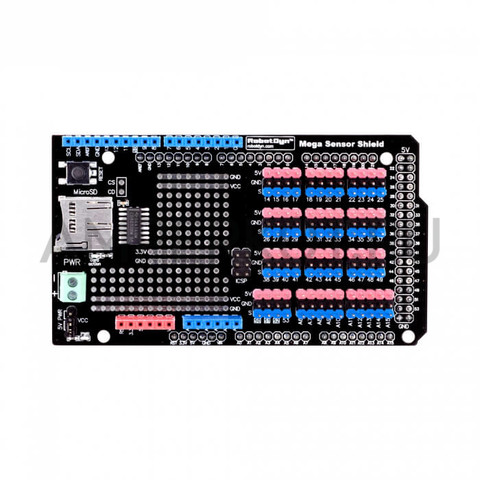RobotDyn Плата расширения для Arduino Mega с SD-регистратором, фото 2