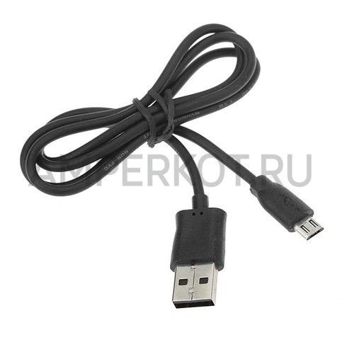 Адаптер питания 100-240V (5V, 2A) с кабелем USB - Micro USB (70 см), фото 3