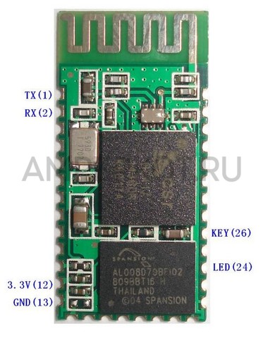 Модуль Bluetooth HC-06, фото 3