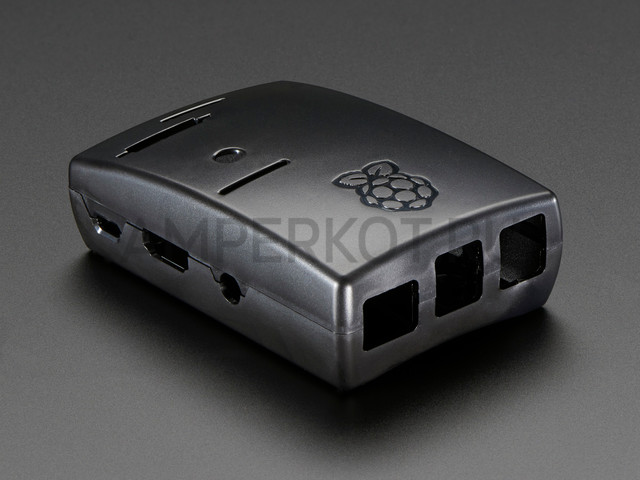Черный корпус Multicomp для Raspberry Pi (B+, 2, 3B, 3B+), фото 7