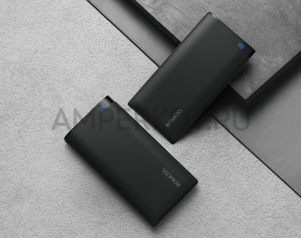 Romoss Neon 10400 mAh, портативное зарядное устройство PowerBank, фото 5