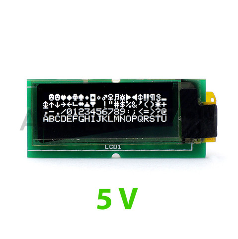 OLED дисплей 128x32 (0.91') Amperkot AMP128A (5V), фото 1