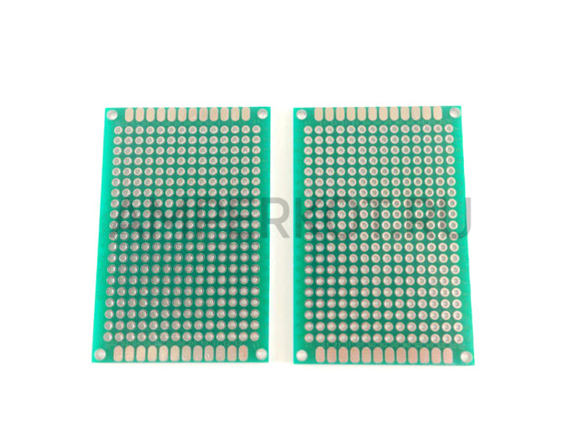 PCB Макетная плата для пайки двусторонняя 4x6см, фото 1