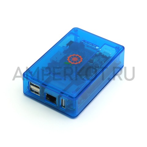 Акриловый корпус для Orange Pi PC и PC2 голубой, фото 1