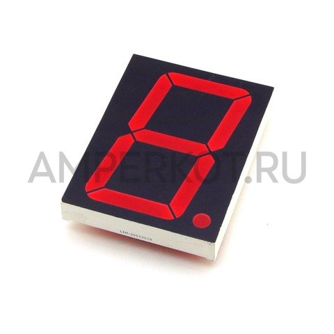 Семисегментный LED индикатор красный 30013S10, 3 дюйма, фото 1