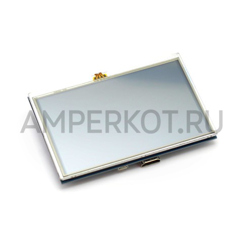 Raspberry Pi ЖК 5' touch-screen дисплей с GPIO+HDMI, фото 1