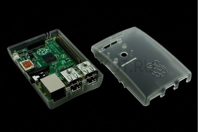 Прозрачный корпус Multicomp для Raspberry Pi (B+, 2, 3B, 3B+), фото 5