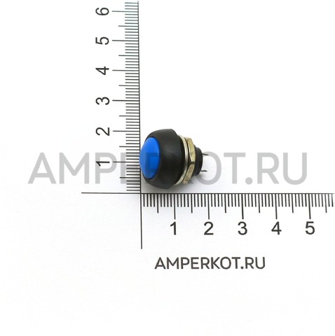 Кнопка PBS-33B синяя 12мм, фото 5
