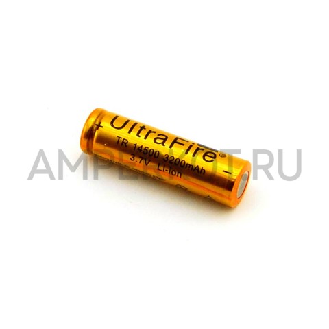 Аккумуляторная батарейка Ultrafire TR 14500 AA 3.7V 3200mAh, фото 1