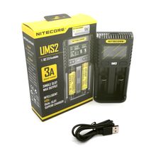 Зарядное устройство Nitecore UMS2 до 2 аккумуляторов