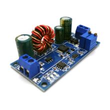 Понижающий DC-DC преобразователь с регулировкой выходного тока, 5-30V 4А