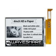 6” E-Ink  дисплей Waveshare 1448×1072 (2-16 градаций серого)