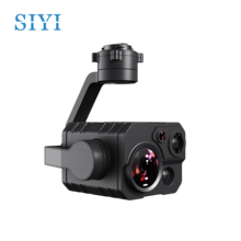 SIYI ZT30 ー 4K 8МП камера 180х гибридный и 30x оптический зум, 2K широкоугольная камера 88° с функциями AI идентификации и трекинга, тепловизор высокого разрешения 640 x 512,  высокоточный лазерный дальномер до 1200 метров, трехосевой стабилизатор, UAV UG