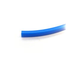 Плоский ПВХ уплотнитель для алюминиевого профиля 6 мм синий 1 метр