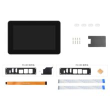 7” дисплей для Raspberry Pi 4 / 5  720х1280, емкостной сенсор, алюминиевый корпус