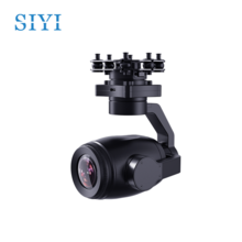 SIYI ZR30 ー 4K экшн камера на трехосевом стабилизаторе 8МП 1/27” Sony HDR Starlight Night Vision 180x гибридный и 30x оптический зум AI идентификация и трекинг UAV UGV USV