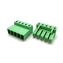 Высокотоковый клеммник (комплект) 2EDGKCM-7.62 5 контактов 300V/10A