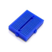 Беспаечная мини макетная плата синяя (solderless breadboard) на 170 отверстий