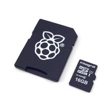Оригинальная MicroSD карта на 16Gb с переходником