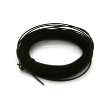 Коаксиальный кабель RG1.13 50 Ом 1 метр Серебренная медная проволока Черный