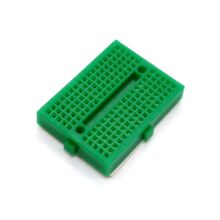 Беспаечная мини макетная плата зеленая (solderless breadboard) на 170 отверстий