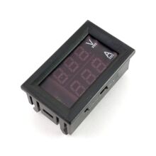 Миниатюрный цифровой вольтамперметр 0-100В, 50A (без шунта)