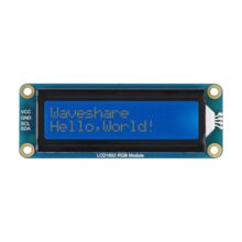 LCD дисплей Waveshare 1602 с RGB подсветкой 3.3V/5V, I2C
