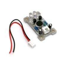 DIY набор для сборки датчика звука на двух транзисторах и пяти светодиодах 3-5V