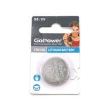 Батарейка GoPower CR2450 BL1 Lithium 3V (1/40/2000) 1 шт