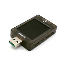 USB тестер WITRN U3 4-24V 5A PD3.1 Прозрачный