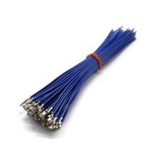 Провод с обжатым гнездом XH2.54 (мама) под разъем типа XH Синий 22 AWG 100 штук