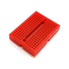 Беспаечная мини макетная плата красная (solderless breadboard) на 170 отверстий